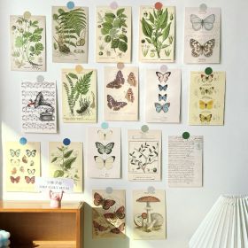 Forest Plant Series Decorative Card Wall Stickers for Bedroom and Home Decor