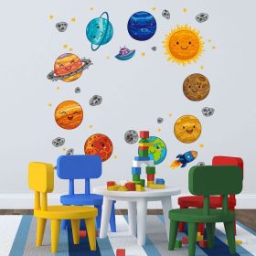 Decorative Wall Sticker Set for Children’s Room, Playful Home Décor Decals