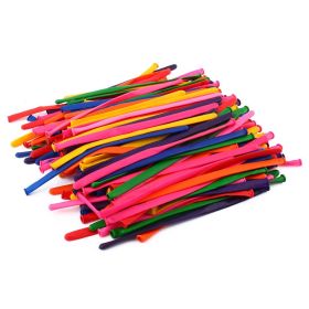 200-Piece Magic DIY Long Twist Latex Balloons, Mixed Color Set for Balloon Tying, Crafting, and Party Decoration
