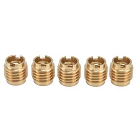 5-Piece Beer Tap Handle Set with Manual Install Nuts for 3/8-16 UNC External Thread Draft Systems