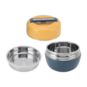 0.8 L Stainless Steel Vacuum Insulated Lunch Box with 2-Layer Design, Thermal Food Container