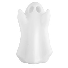 Small Resin Ghost Statue, Scary Halloween Ghost Figurine with Rude Design for Home, Office, or Desktop Decoration
