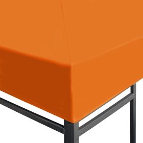vidaXL Gazebo Top Cover Replacement, 4×3 m, 310 g/m², Orange