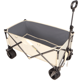 Folding Heavy-Duty Multifunctional Beach Buggy Cart for Sand, Camping, and Outdoor Transport