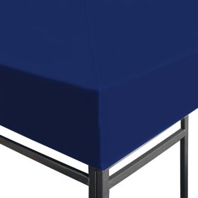vidaXL Gazebo Top Cover Replacement, 4×3 m, 310 g/m², Blue
