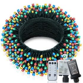 60m Multicolor LED String Light with 580 Lights for Indoor and Outdoor Decoration