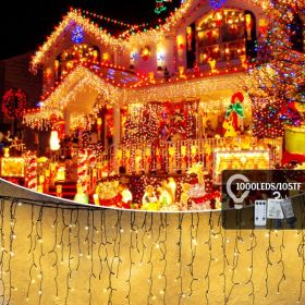 Ice Bar LED Lamp with Warm Light, 32-Meter String Featuring 1000 Lamps for Event, Bar, and Ambient Decoration