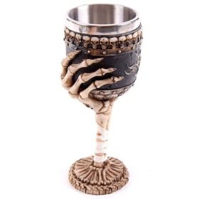 Ghost Hand Goblet Cocktail Glass, 200ml Novelty Drinkware for Bar, Party or Halloween Decor