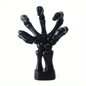 Gothic Ghost Hand Wall Hook, Demon Hand Sculpture Hanger for Halloween Décor and Home Wall Storage