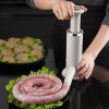Household Sausage Stuffer Tool for Homemade Sausage, Meatballs & Shrimp Filling, Multi-Function Meat Prep Maker