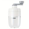 Manual Ice Planer and Crusher, Household Smoothie Ice Shaver and Small Handheld Ice Breaker for Kitchen Use