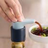 Blue Oyster Sauce Squeeze Bottle with Pump Spout – Large Refillable Kitchen Dispenser for Oyster Sauce, Condiments, or Soy Sauce