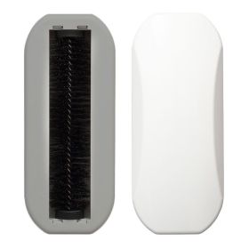 Multi-Purpose Dust Collector Duster Set (2-Piece), Plastic Cleaning Brushes for Nails, Bedding and Pet Hair Removal, Static Manual Design