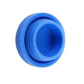 Reusable 5-Gallon Water Jug Cap, Non-Spill Silicone Replacement Lid, 55mm (2.17 in) Anti-Splash Bottle Cap