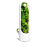 Fresh Herb and Vanilla Bean Storage Container, Reusable Preservation Cup for Kitchen Fridge Organization