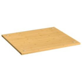 Bamboo Cooker Cover Board 19.7 x 22 Inch, Heat-Resistant Stove Top Cover and Countertop Cutting Board