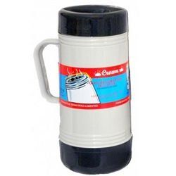 Brentwood 1.0 L Glass Food Thermos with Vacuum and Foam Insulation for Hot and Cold Meals