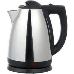 Brentwood 2.0 L Stainless Steel Electric Cordless Tea Kettle, 1000W Brushed Finish Hot Water Boiler