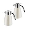 SOGA 2X 1.2L Stainless Steel Insulated Vacuum Flask Water Bottle White