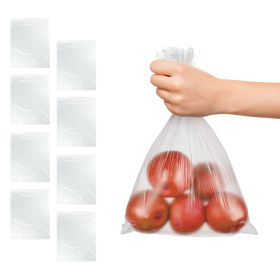 Pack of 1000 Leak Proof Bags with EVA Additive 10 x 20. Polyethylene Bags 10x20. Clear Bags 1.80 Mil for Industrial, Food Service