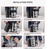 98275308 (JH3028) 800W multi-functional electric juicer juice 0.8L, household centrifugal juice without BPA 1.5 L slag cup