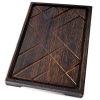 Wooden Steak Board X Large Solid Oak Serving Barbecue Platter Natural Thick Cutting Plate Durable & Quality (X Large)