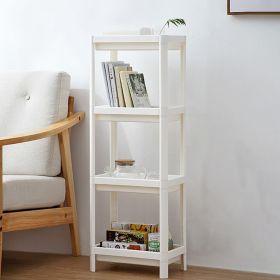 2 Packs 4-Tier Detachable Slim Storage Cart with Drainage Holes for Small Space Kitchen Living Room Storage Rack