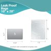 Pack of 1000 Leak Proof Bags with EVA Additive 10 x 20. Polyethylene Bags 10x20. Clear Bags 1.80 Mil for Industrial, Food Service