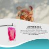 Pack of 1000 Polypropylene Bags With Hang Hole, 4 x 6. Clear Plastic bags 4x6, Zipper Bags 2 mil. Polypropylene Seal top storage bags for industrial