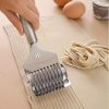 Stainless Steel Handheld Noodle Cutter, Manual Noodle Press and Cutting Tool for Homemade Pasta and Kitchen Use