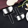 Stainless Steel Dumpling Wrapper Maker and Dough Roller, Handheld Baozi and Cookie Circle Tool for Kitchen Prep