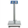660 lb Digital Platform Scale, Heavy-Duty Folding Floor Scale for Warehouse and Shipping Use