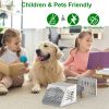2-Piece Humane Mouse Trap Cage, Automatic Reusable Catch-and-Release Live Rodent Trap with One-Way Door
