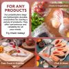 Clear Deli and Bakery Wrap Plastic Sheets