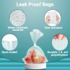 Pack of 1000 Leak Proof Bags with EVA Additive 10 x 20. Polyethylene Bags 10x20. Clear Bags 1.80 Mil for Industrial, Food Service