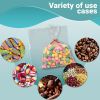 Pack of 500 Flat bags 10 x 12. Heavy Low Density Polyethylene bags 10x12. Clear Bags for Industrial, Food Service