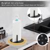 Paper Towel Holder with Spray Bottle, Countertop Paper Towel Stand for Kitchen Cleaning