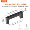 VEVOR 10 Pack Cabinet Pulls, 3in / 76mm Center to Center Slim Square Kitchen Cabinet Drawer