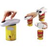 Electric can opener set, can opener, one-click start, suitable for people with small strength, outdoor camping gadgets, small household appliances