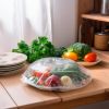 Disposable Elastic Plastic Bowl Covers Reusable