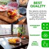 Disposable Elastic Plastic Bowl Covers Reusable