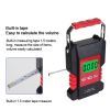Waterproof Hanging Digital Scale, Portable Rechargeable Hook Luggage Scale with LCD Display and Built-In 59-Inch Measuring Ruler