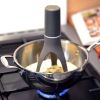 Automatic Triangle Egg Beater, Manual Hand Mixer Whisk Tool for Eggs, Batter and Kitchen Mixing