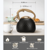 HZDH0182A2.8L induction cooker whistle kettle