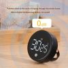 Digital Kitchen Timer with Large LED Display – Magnetic Countdown Timer for Cooking, Study, Work, Fitness, Black, Precise Timing