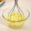 Stainless Steel Potato Masher and Press, Food and Fruit Mashing Tool for Kitchen Use