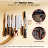 VEVOR Magnetic Knife Holder with Enhanced Strong Magnet, 16" No Drilling Knife Strips Organizer for Wall