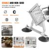 VEVOR Commercial Vegetable Slicer, 1/4 inch Fruit Slicer, Stainless Steel and Aluminum Alloy Vegetable Cutter Slicer Machine