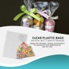 Pack of 500 Flat bags 10 x 12. Heavy Low Density Polyethylene bags 10x12. Clear Bags for Industrial, Food Service