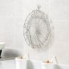 Stainless Steel Folding Strainer Spoon, Mesh Skimmer Frying Tool for French Fries, Chicken, and Deep Frying
